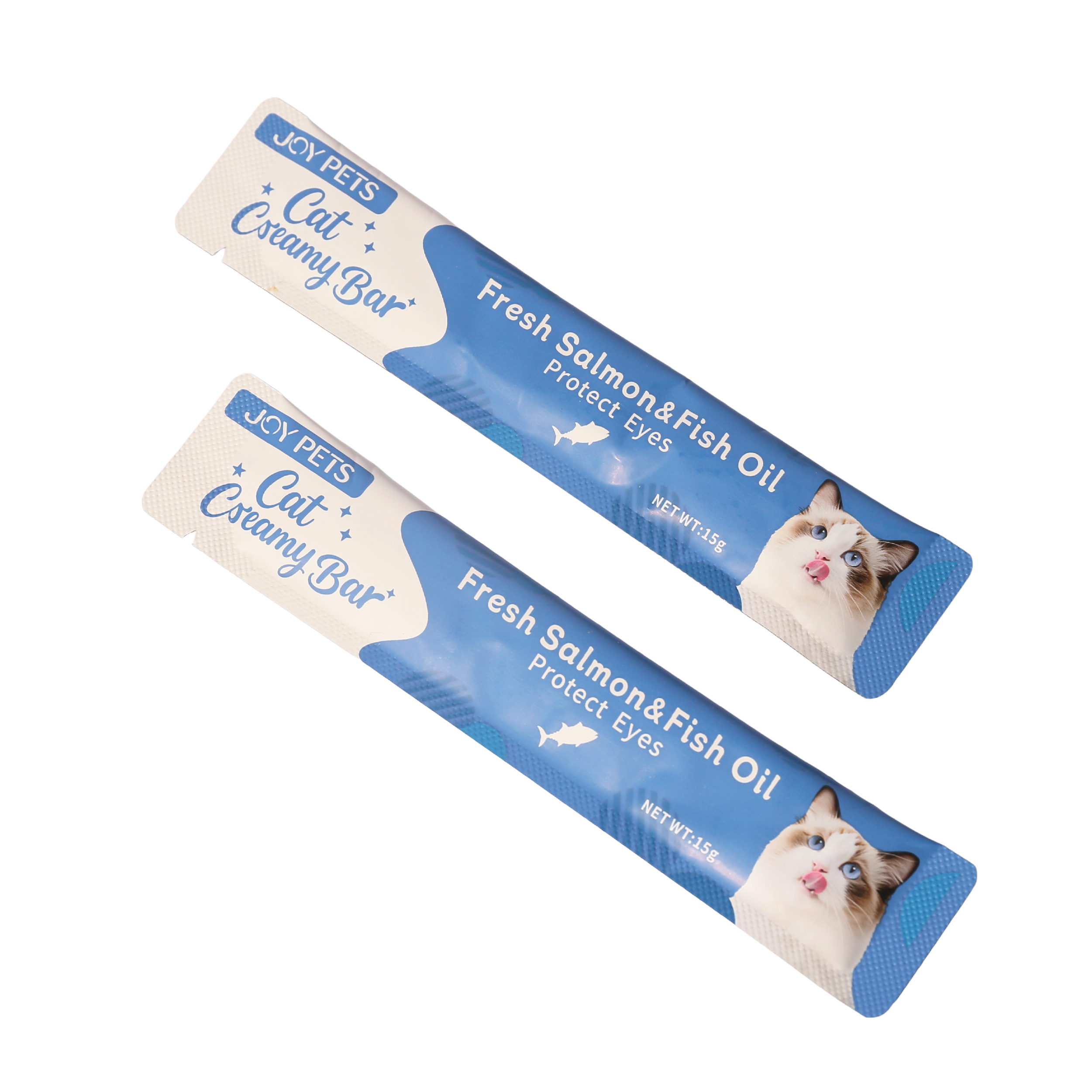Joy Pets Cat Creamy Bar - Fresh Salmon & Fish Oil (15g x 5) - Image 7