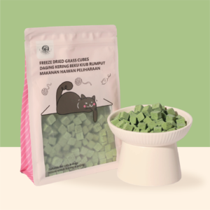 Joytails Freeze-Dried Grass Cubes 200gram