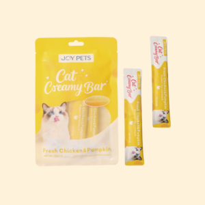 Joy Pets Cat Creamy Bar - Fresh Chicken & Pumpkin (15g x 5)